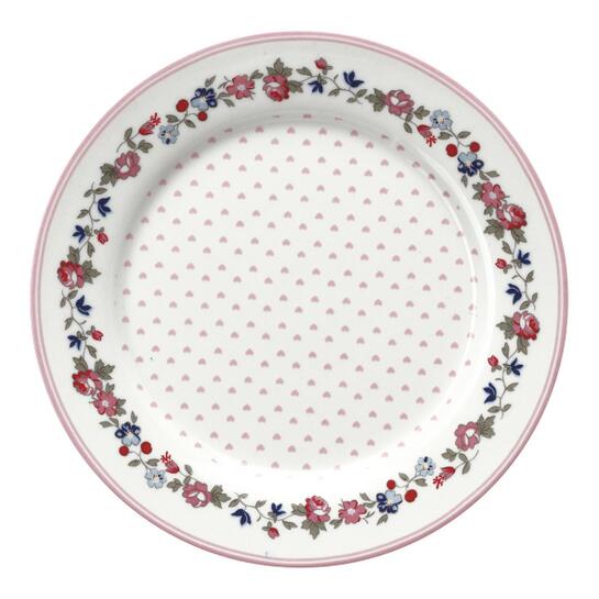 Detský porcelánový tanierik Ruby petit whitephoto