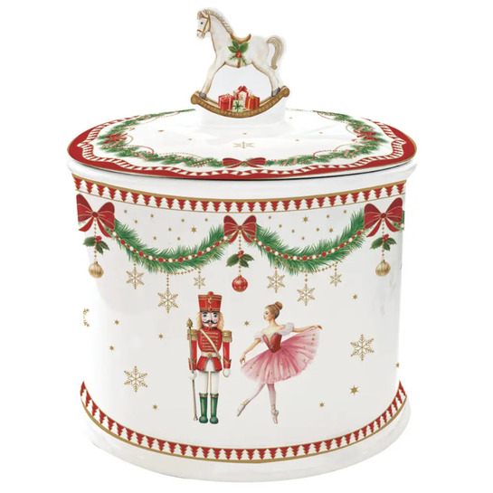 Porcelánová dóza Magie de Noel photo